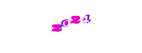 2024 text - GIF animasi gratis
