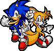 Sonic and Tails - zdarma png