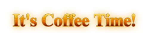 Its coffee time / words - gratis png