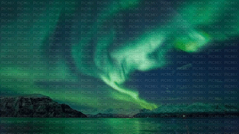 Northern lights - Free animated GIF