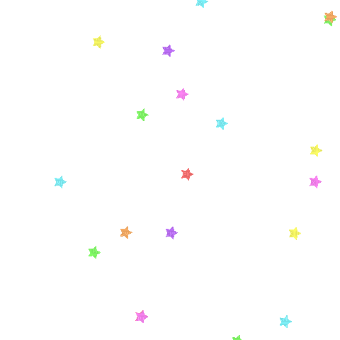 Falling stars - 無料のアニメーション GIF