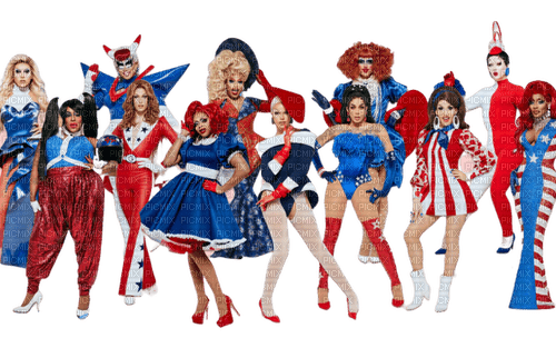 Kaz_Creations Drag Queens - Free PNG