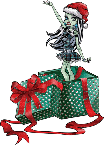 Frankie Stein Christmas - Free PNG