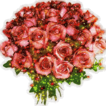 roses bouquet - 無料のアニメーション GIF