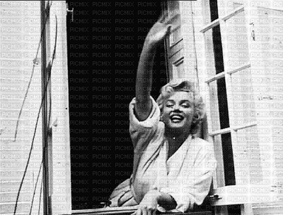 Marilyn Monroe bp - Ingyenes animált GIF