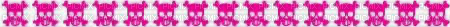 pink skull banner - darmowe png