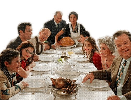Rena Thanksgiving Family Familie - gratis png