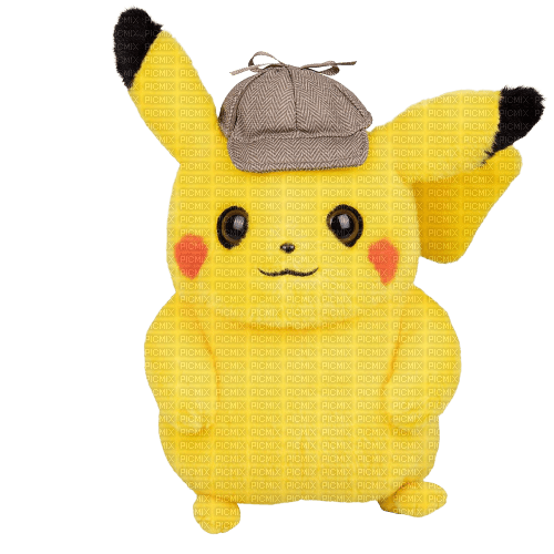 Detective Pikachu plush Pokémon - фрее пнг