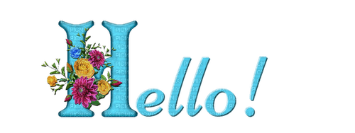 loly33 texte hello - gratis png