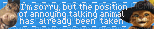 annoying talking animal shrek blinkie blue - Gratis animerad GIF