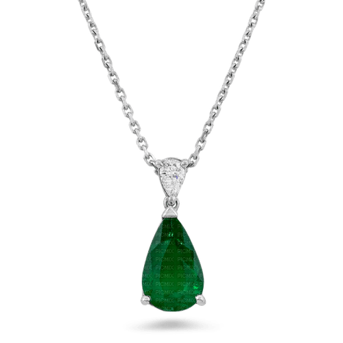 Green Necklace - By StormGalaxy05 - gratis png
