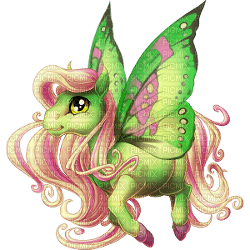 green pony - nemokama png