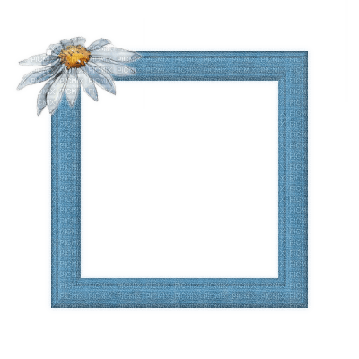 Small Blue Frame - PNG gratuit
