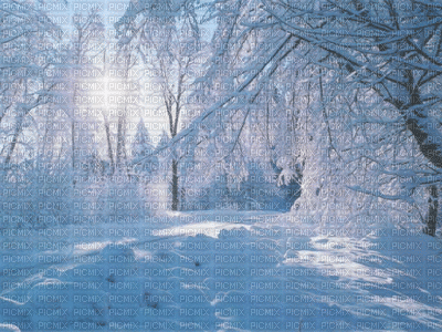 зимний день - Δωρεάν κινούμενο GIF