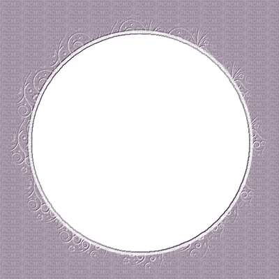 minou-frame-round-purple - ücretsiz png