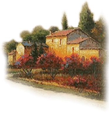 paisage casa campo  dubravka4 - 免费PNG