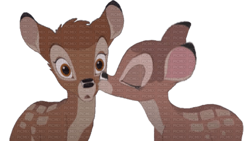 ✶ Bambi & Faline {by Merishy} ✶ - Free PNG