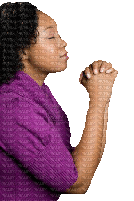 Kaz_Creations Praying  Woman Femme - Besplatni animirani GIF