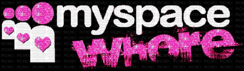 myspace - Бесплатный анимированный гифка