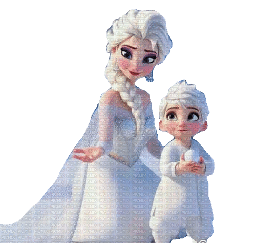Elsa Frozen - Nemokamas animacinis gif
