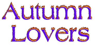 Kaz_Creations Animated Text Autumn Lovers - Δωρεάν κινούμενο GIF