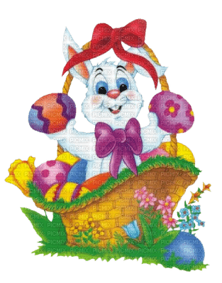 Kaz_Creations Easter Deco Bunny - 免费PNG