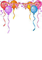 balloons gif - Zdarma animovaný GIF