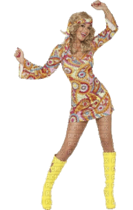 hippie girl - Free PNG