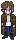Pixel Remus Lupin - Ingyenes animált GIF