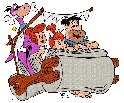 Flintstones - Бесплатни анимирани ГИФ