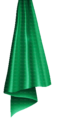 soave deco patrick animated curtain  green - GIF animado grátis