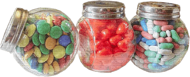 Candy Jars - PNG gratuit