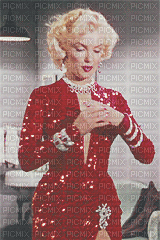 Marilyn Monroe,gif,Pelageya - GIF animé gratuit