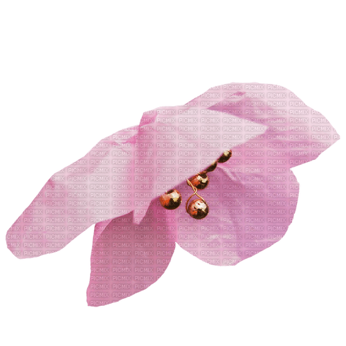 pink flower deco - PNG gratuit