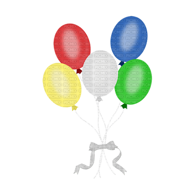 patymirabelle anniversaire ballons - Free PNG