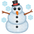 Snowman emoji - zdarma png