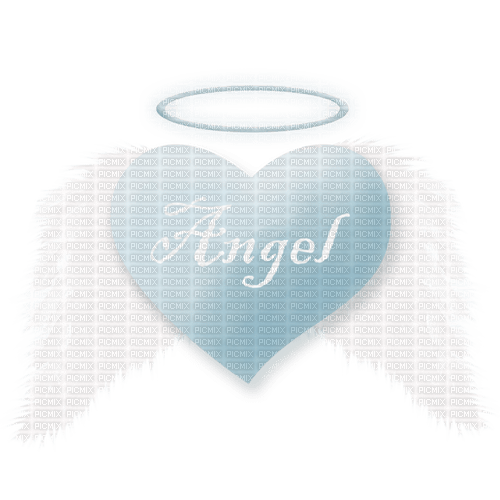 Coeur Bleu Angel:) - ilmainen png