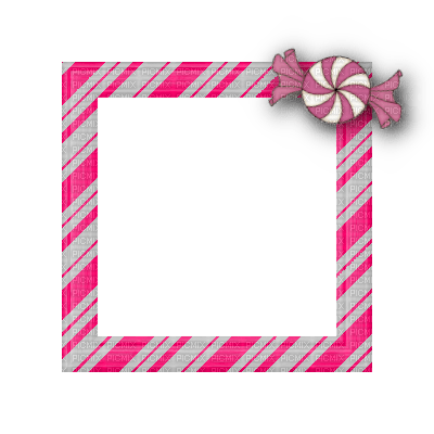 Small Pink/White Frame - kostenlos png
