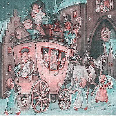 kikkapink winter vintage background christmas gif - Darmowy animowany GIF