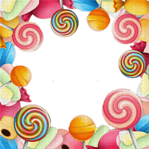 candy frame by nataliplus - png grátis