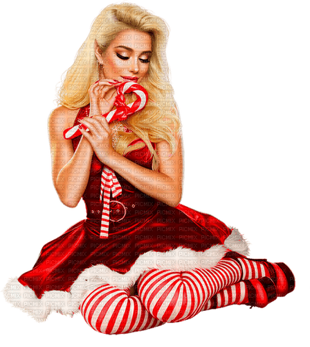 christmas woman by nataliplus - бесплатно png
