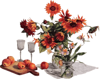cecily-fleurs vase - 無料png