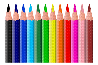 Kaz_Creations Deco Colours Pencils - png gratis