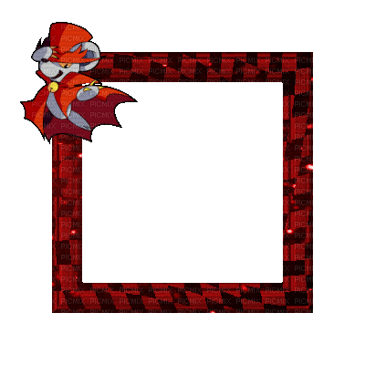Small Red Frame - Бесплатный анимированный гифка