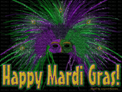 Mardi Gras - Gratis animerad GIF