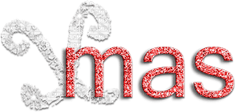 soave text christmas deco white red - gratis png