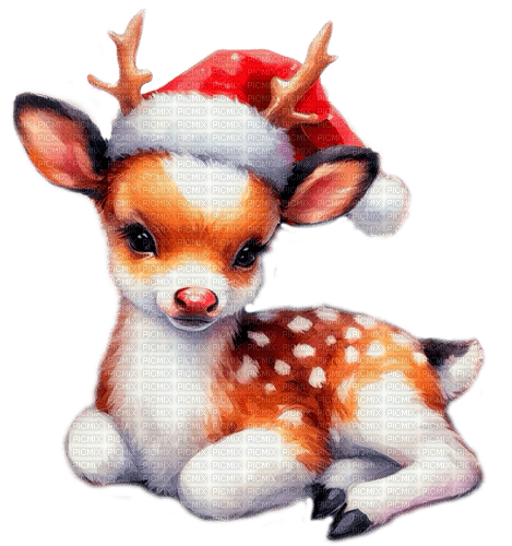 christmas deer by nataliplus - δωρεάν png