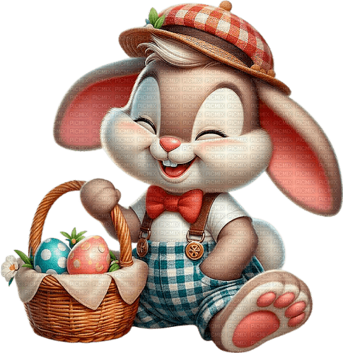 Easter hare by nataliplus - 免费PNG