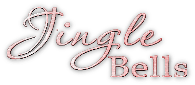 soave text christmas jingle bells pink - PNG gratuit