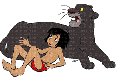 mowgli - Besplatni animirani GIF